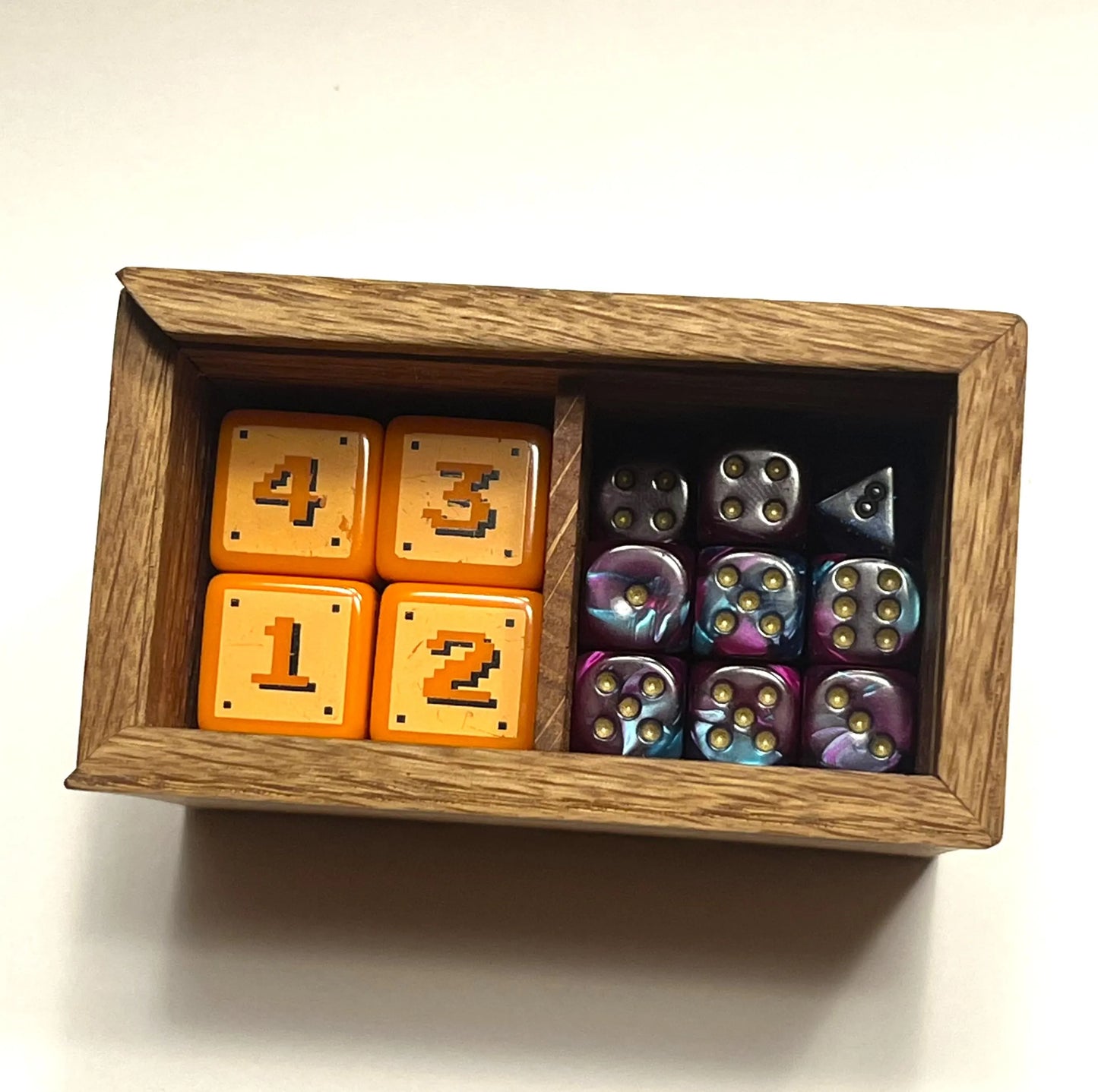 Red Oak Dice Box