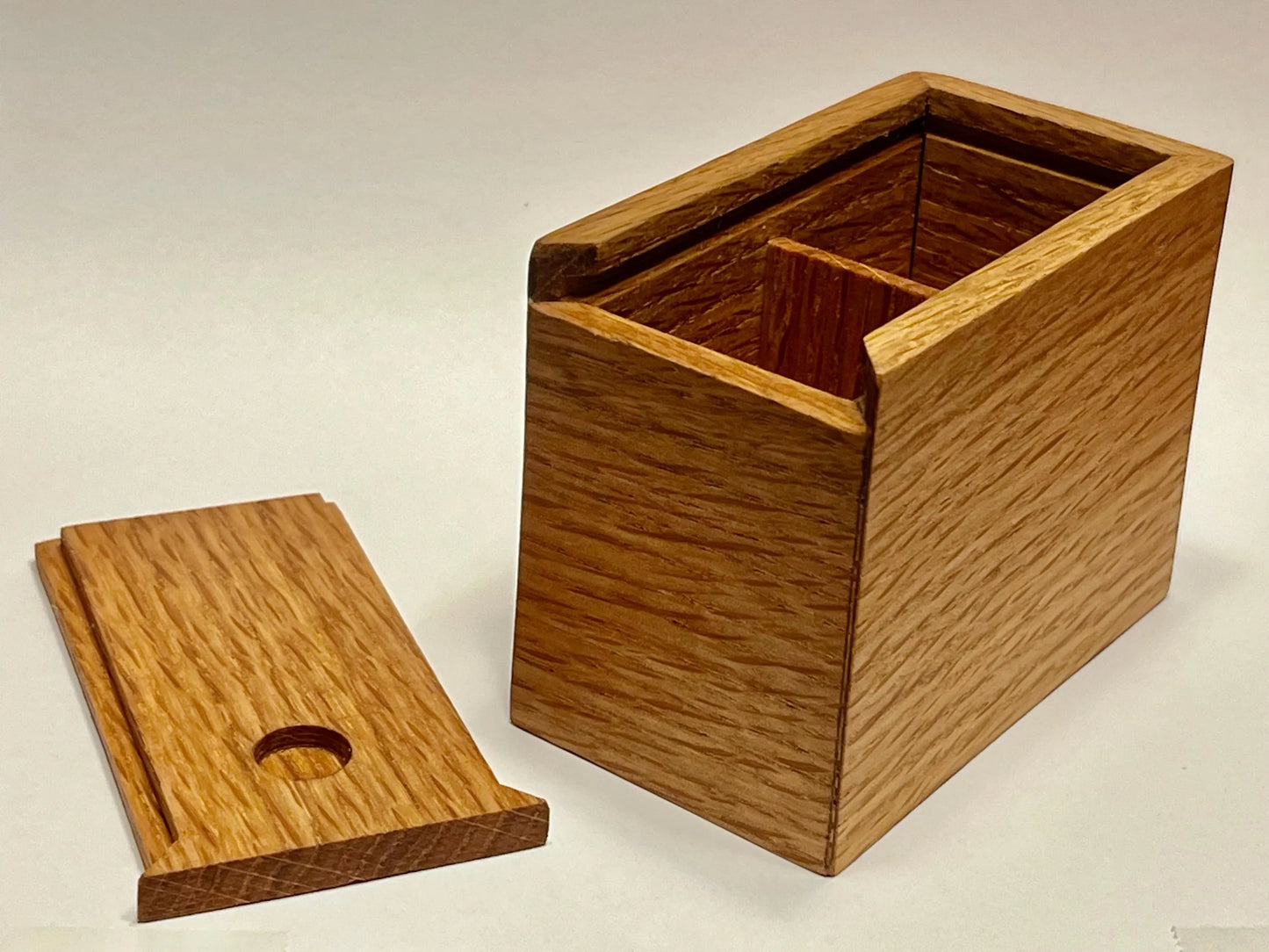 Red Oak Dice Box