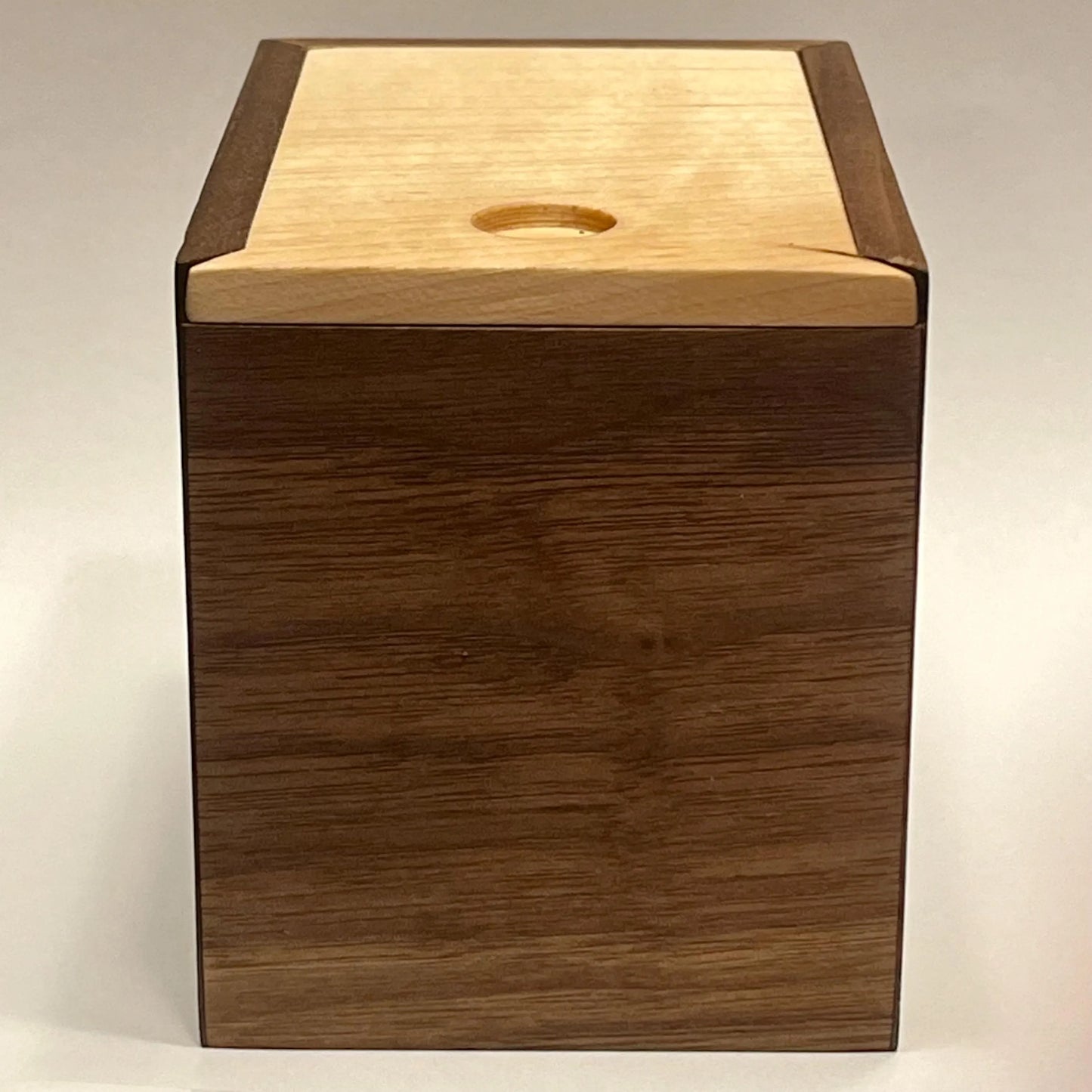 Walnut & Curly Maple Deck Box