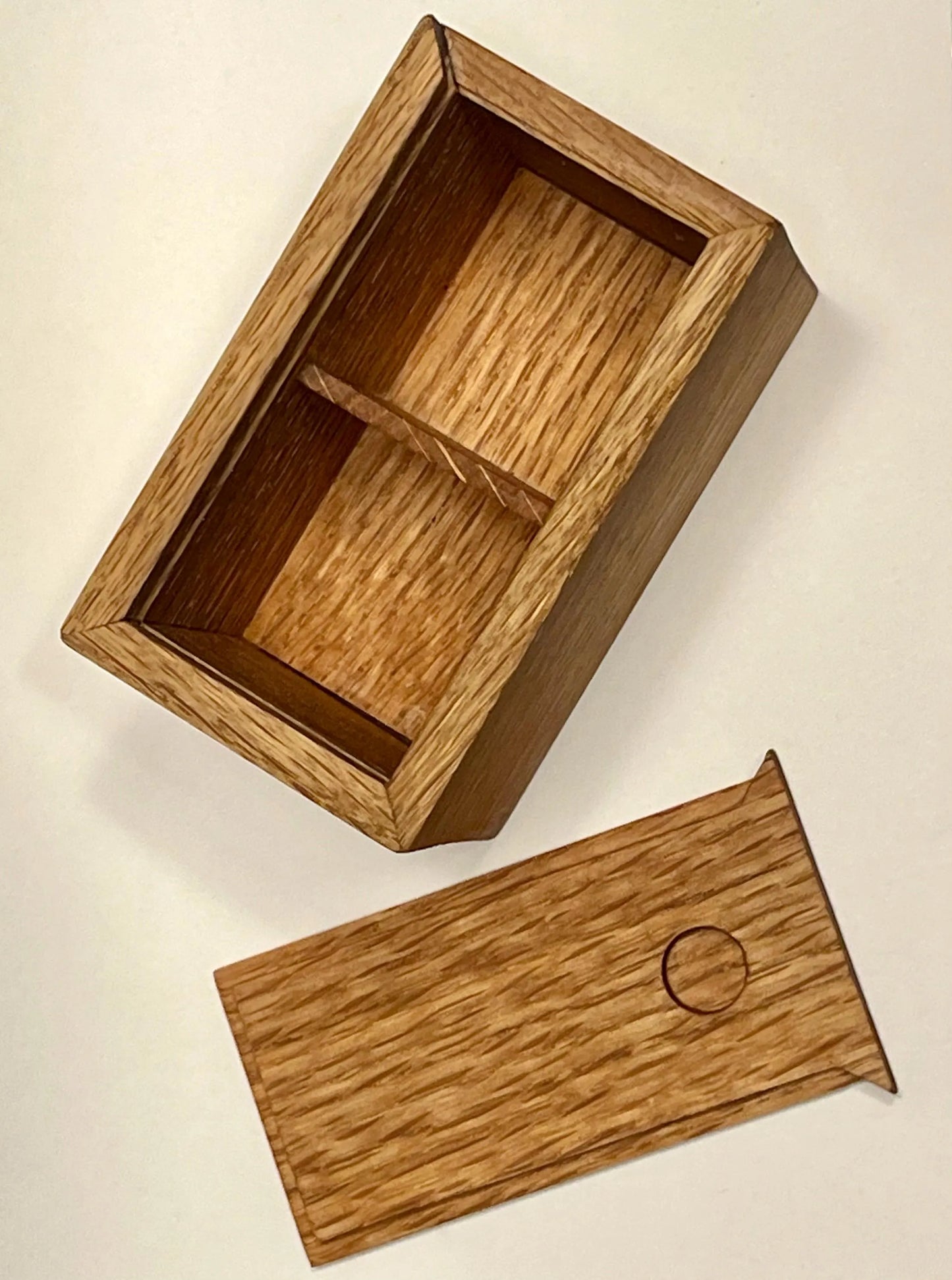 Red Oak Dice Box